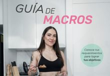 Cargar imagen en el visor de la galería, Guía de macros