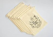 Cargar imagen en el visor de la galería, Paquete de bolsas de tela reutilizables “Veggie Vibes”