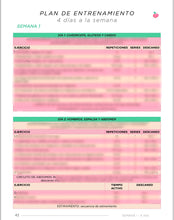 Cargar imagen en el visor de la galería, Guía de glúteos en casa + Kit de bandas de resistencia largas