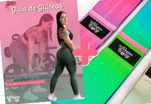 Cargar imagen en el visor de la galería, Guía de glúteos en casa + Kit de bandas de resistencia pequeñas